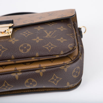Louis Vuitton Pochette Metis Monogram Reverse Canvas