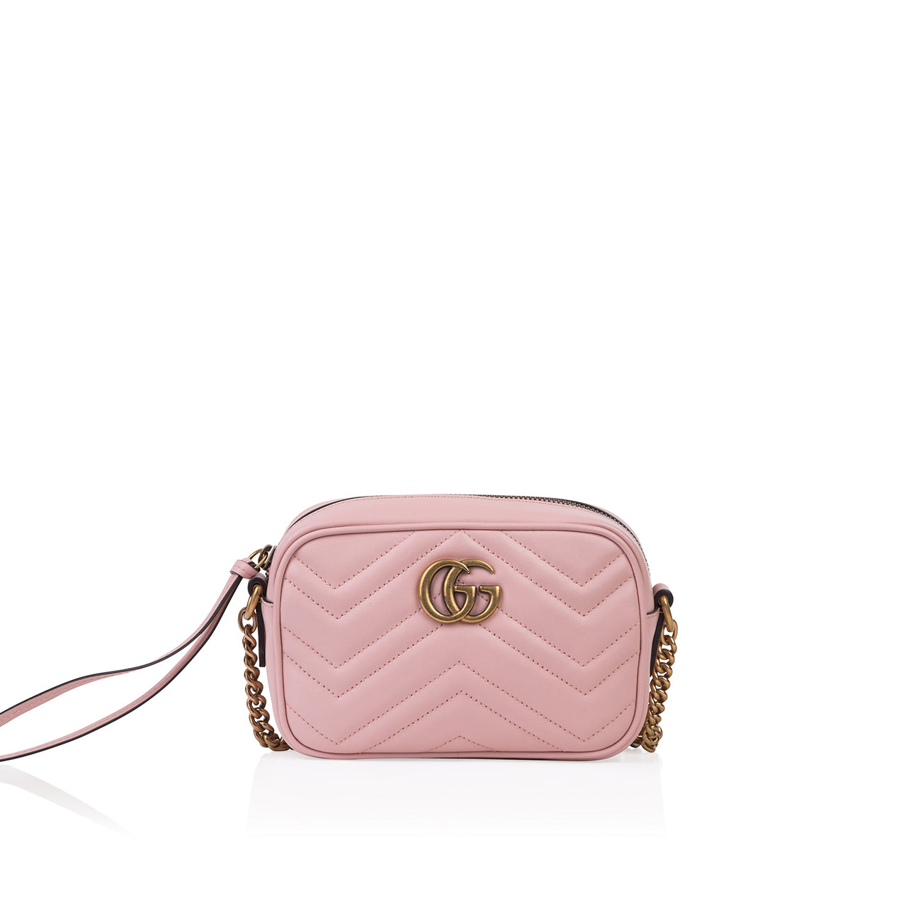 Gucci Mini Quilted Crossbody Marmont Bag