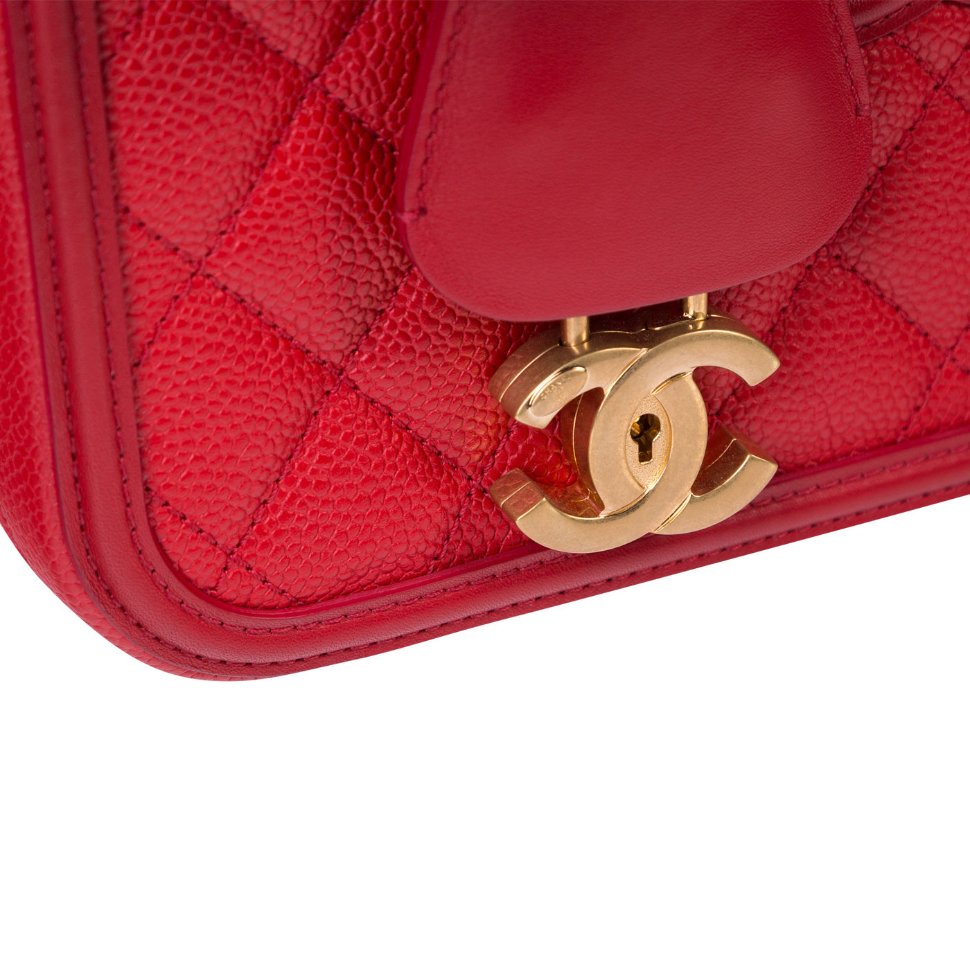 Chanel Filigree Vanity Case