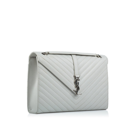 Saint Laurent Large Monogram Envelope Clutch