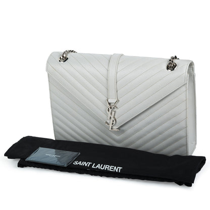 Saint Laurent Large Monogram Envelope Clutch