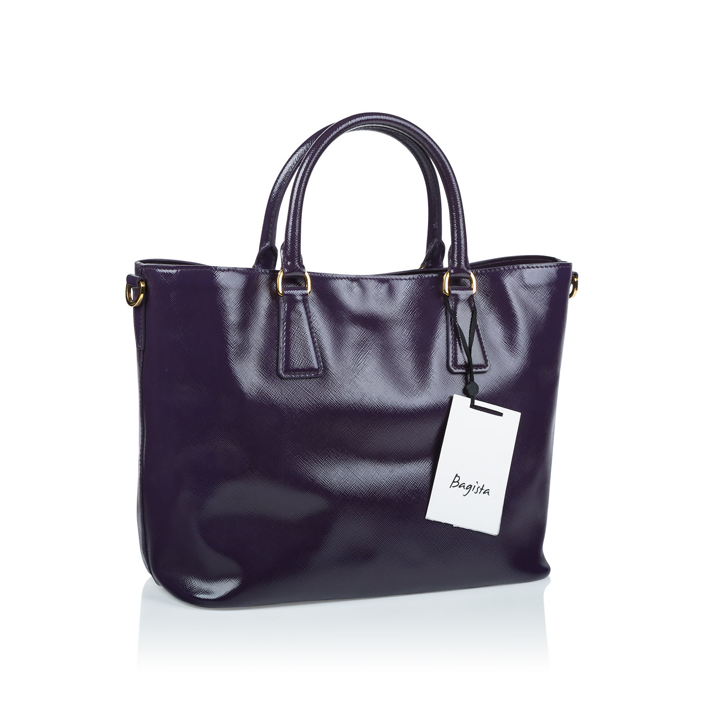 Prada Glazed Saffiano Leather Tote