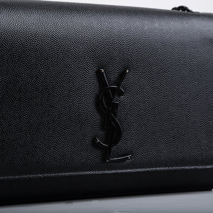 Saint Laurent Medium Kate - So Black