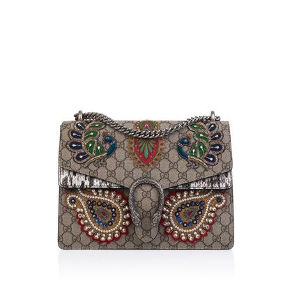 Gucci Embroidered Python Dionysus