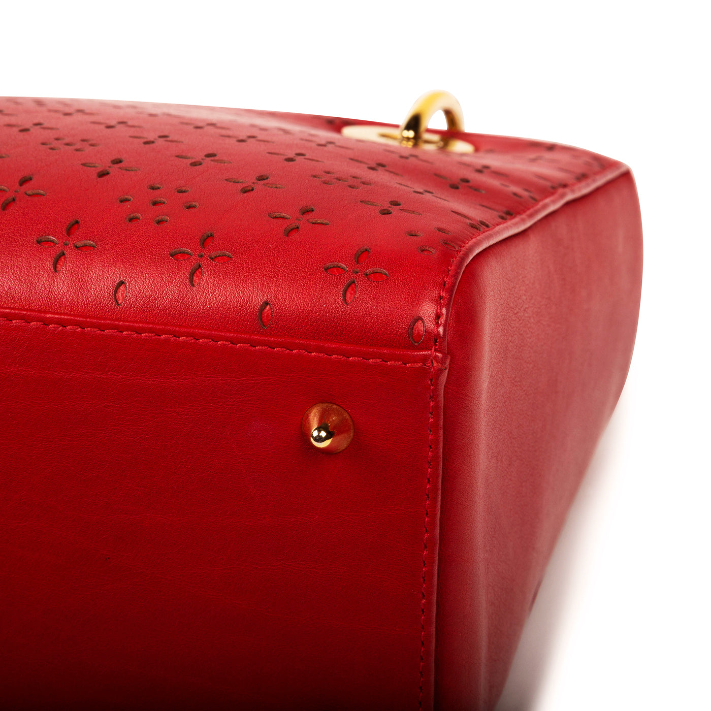 Christian Dior Laser-cut Lady Dior Medium