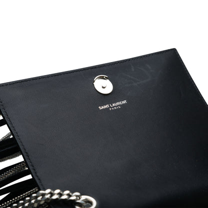 Saint Laurent Suede Fringe Bag