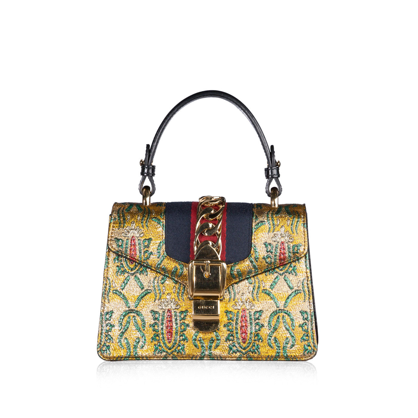 Gucci Sylvie Mini Brocade