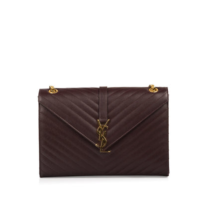 Saint Laurent Large Monogram Envelope Shoulder Bag