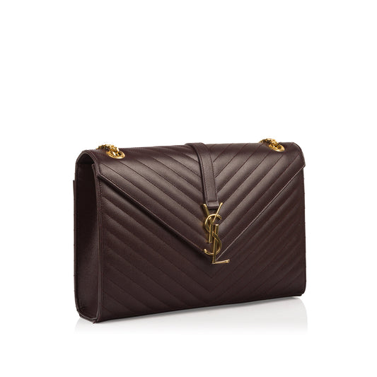 Saint Laurent Large Monogram Envelope Shoulder Bag
