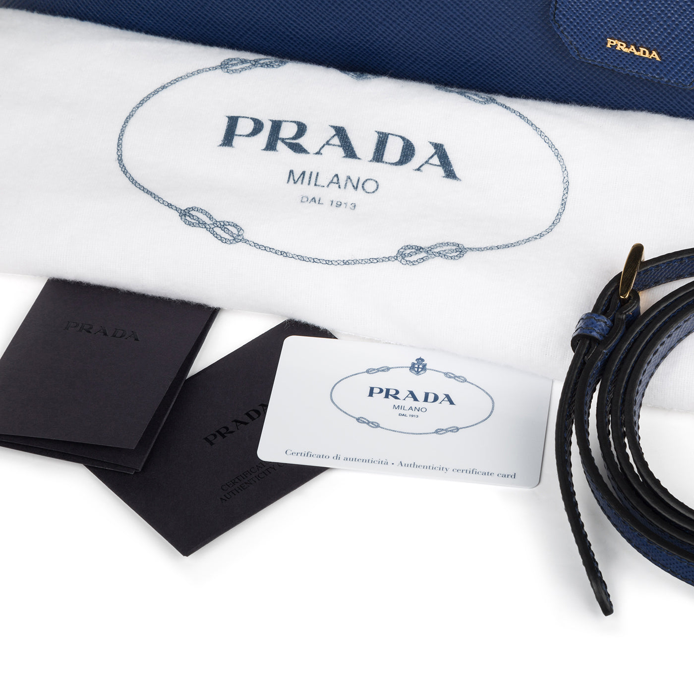 Prada Saffiano Cuir Double bag