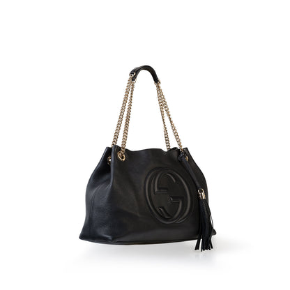Gucci Soho Medium Textured Shoulder Bag