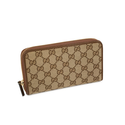 Gucci Monogram Canvas Wallet