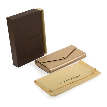 Louis Vuitton Sarah Vernis Wallet