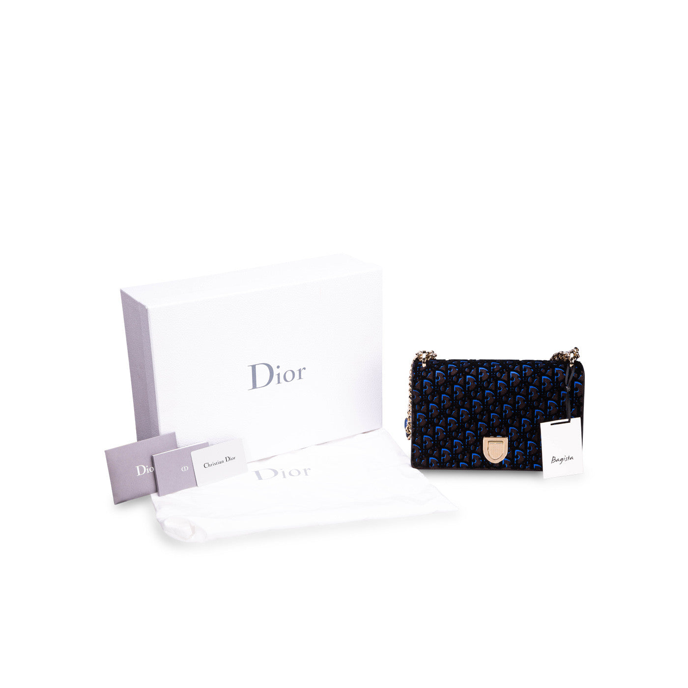 Christian Dior Diorama Velvet Bag