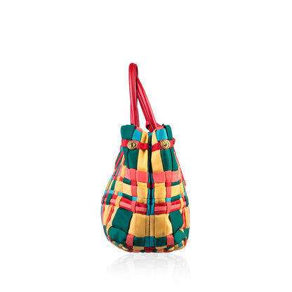 Prada Nylon Woven Tote