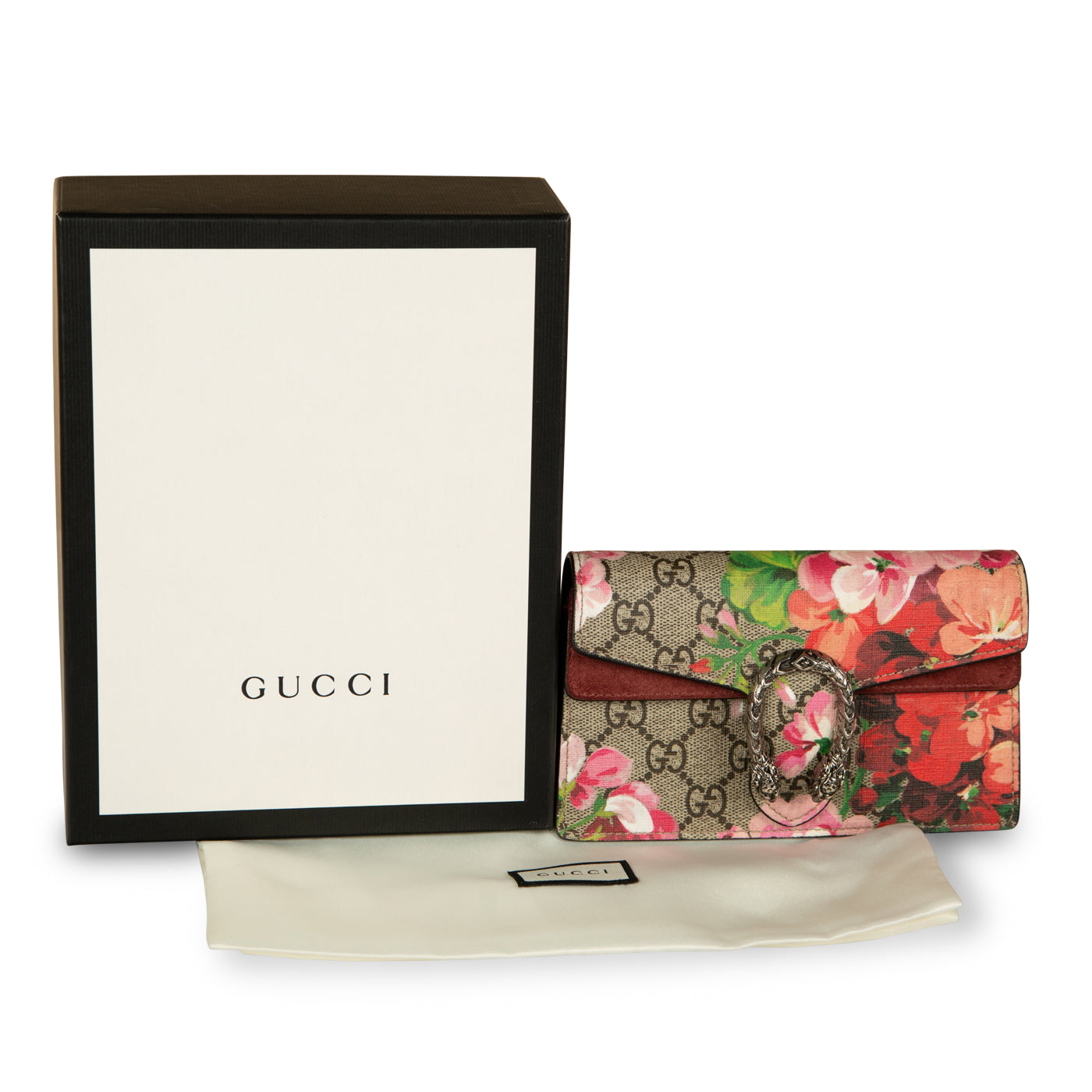 Gucci Dionysus GG Supreme Mini Bag Blooms