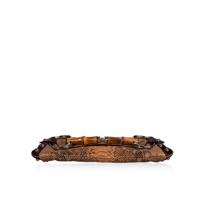 Gucci Python Bamboo Horsebit