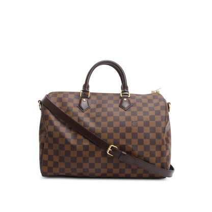 Louis Vuitton Damier Ebene Speedy Bandouliere 35