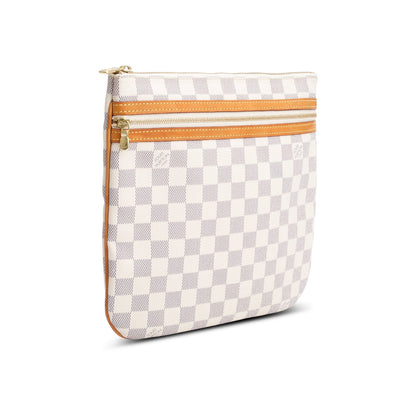 Louis Vuitton Damier Azur Pochette Bosphore Crossbody