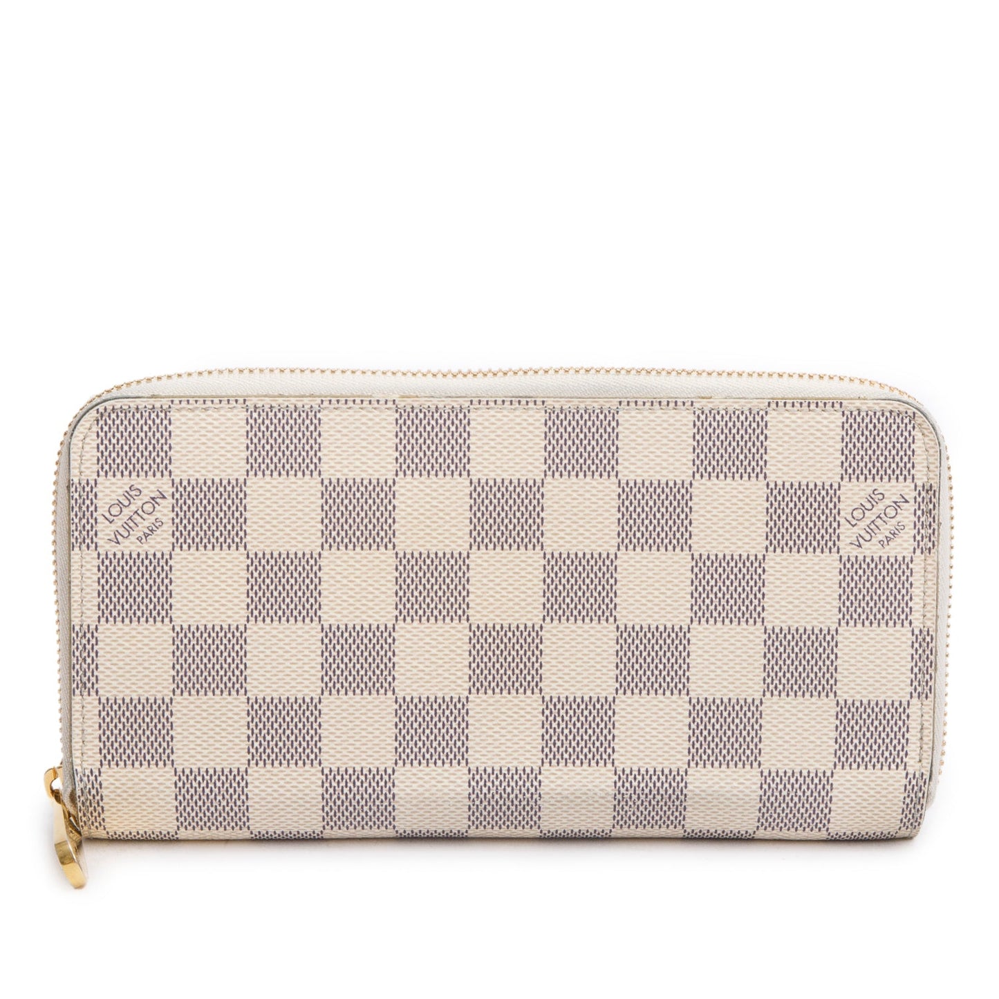Louis Vuitton Damier Azur Zippy Wallet w/ Box