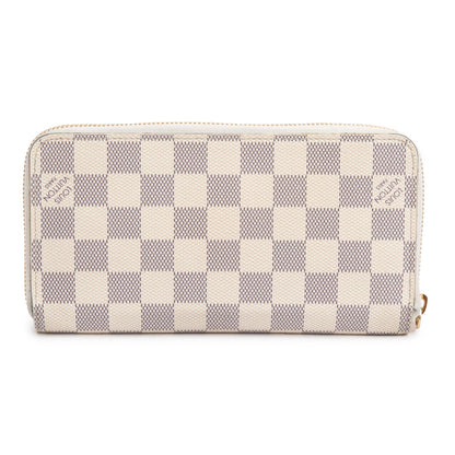 Louis Vuitton Damier Azur Zippy Wallet w/ Box