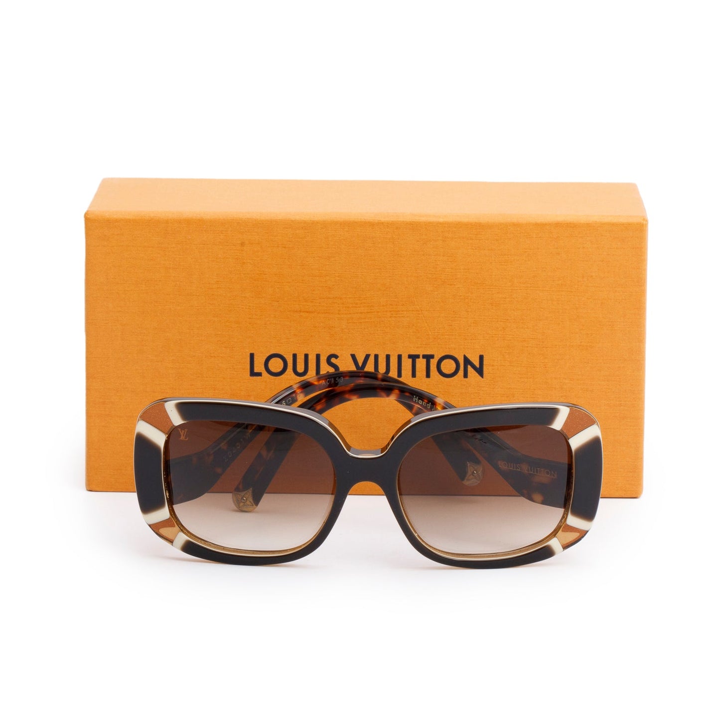 Louis Vuitton Z0401W Brown Anemone Sunglasses w/ Box