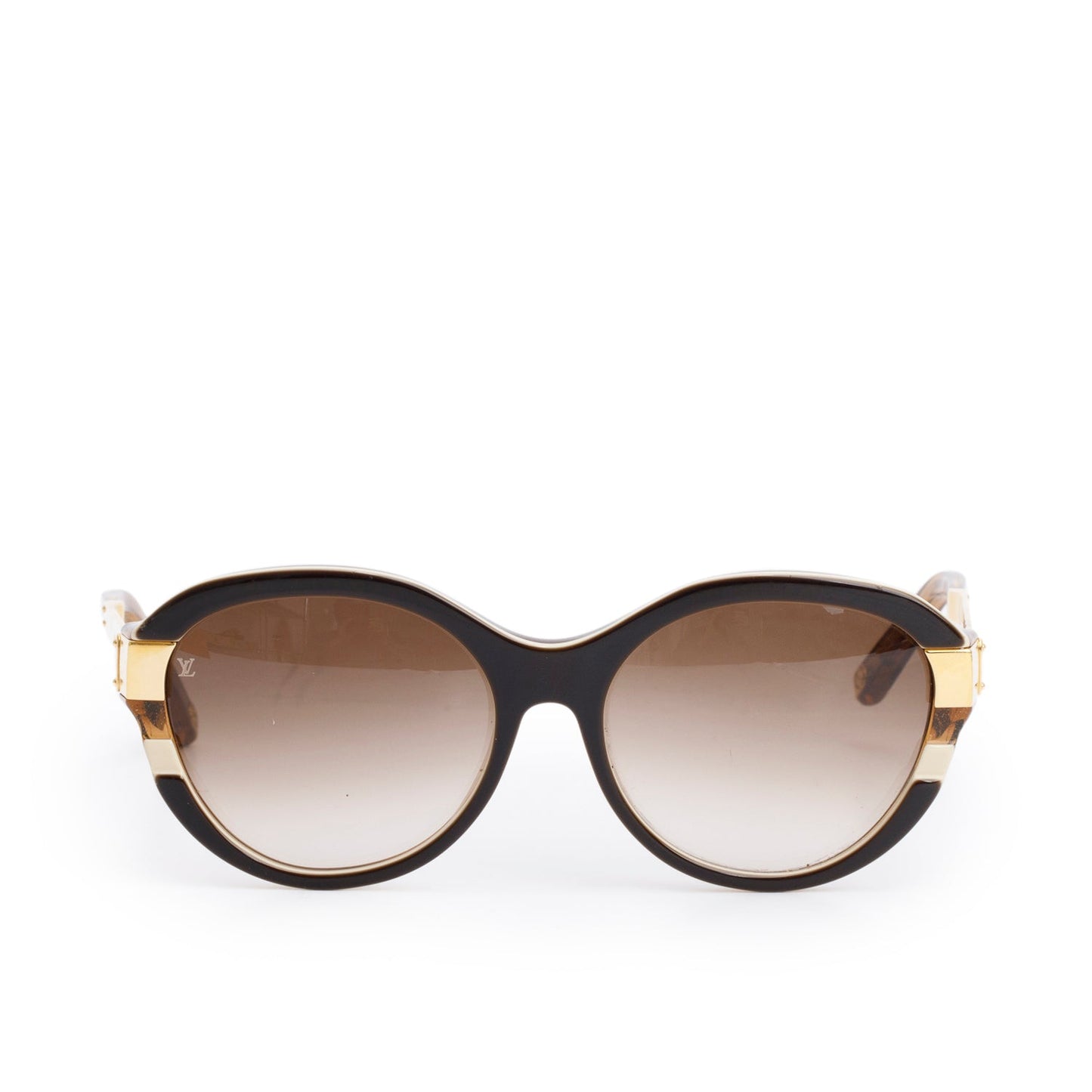Louis Vuitton Z0487W Brown Acetate Le Petit Soupcon Cat Eye Sunglasses w/ Box