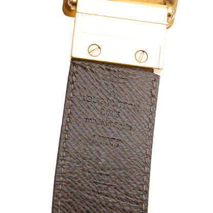 Louis Vuitton Damier Ebene LV Inventeur Reversible Belt 95 38