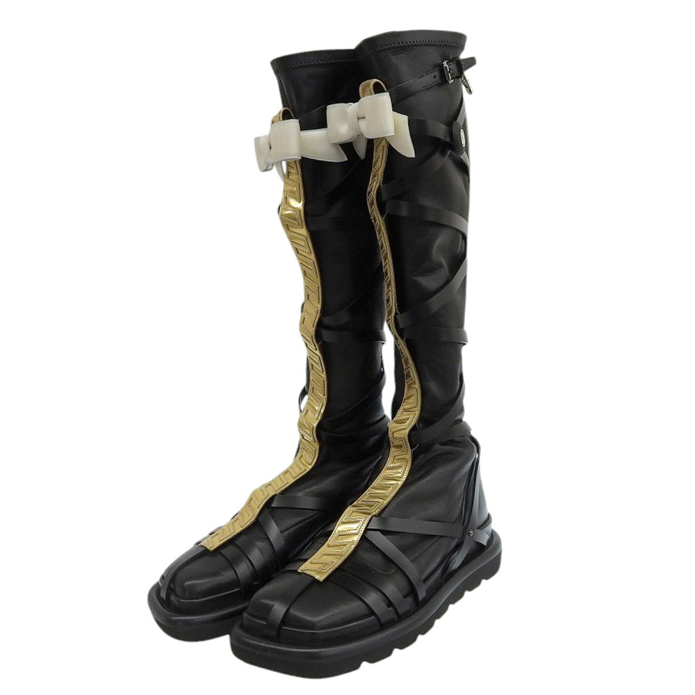 Louis Vuitton Leather Long Boots