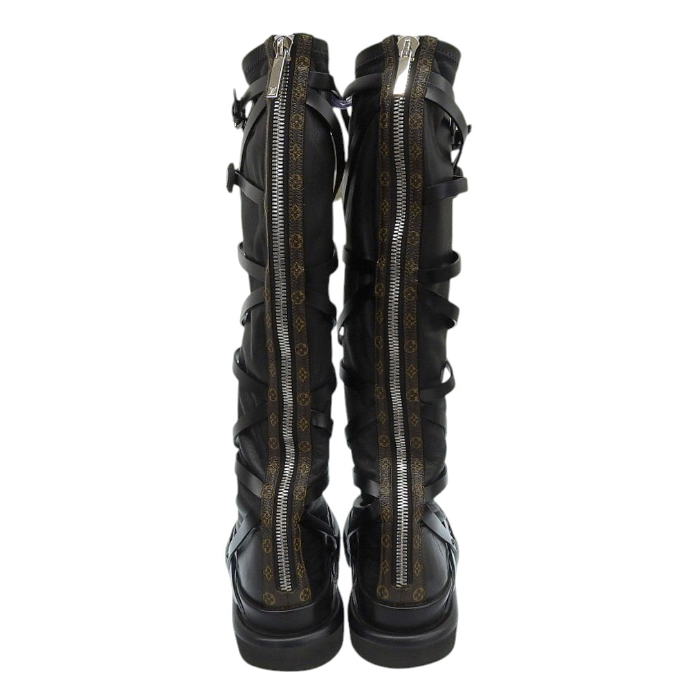 Louis Vuitton Leather Long Boots