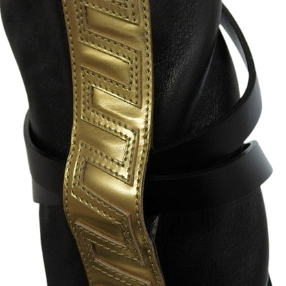 Louis Vuitton Leather Long Boots