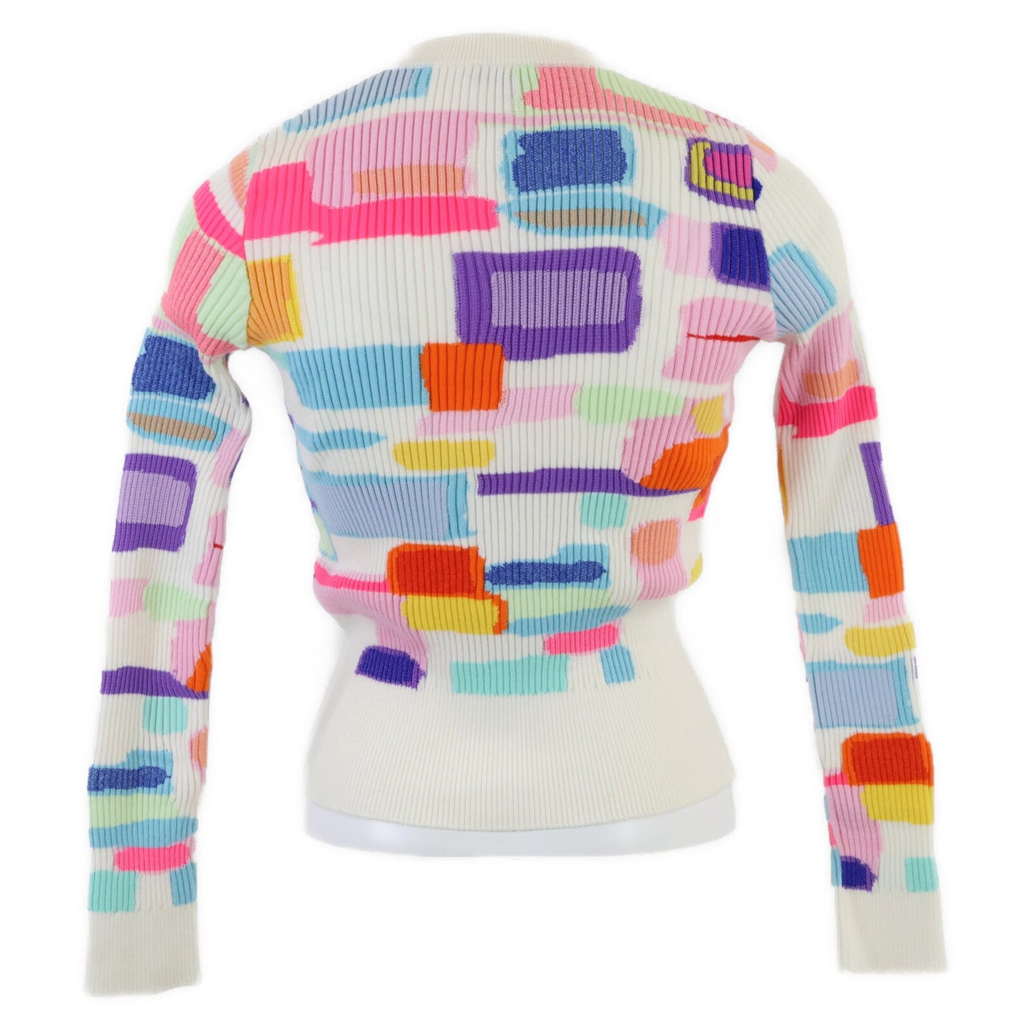 Chanel P61482 Cotton Cashmere Knit Cardigan
