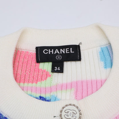 Chanel P61482 Cotton Cashmere Knit Cardigan