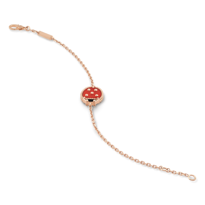 VAN CLEEF & ARPELS Lucky Spring bracelet, closed wings ladybug