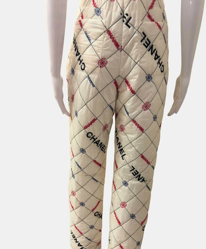 Chanel Quilted Logo Ski Jumpsuit, 2021- Rare Collector's Piece