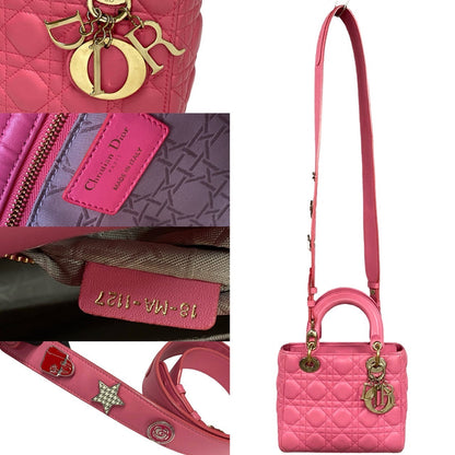Christian Dior My Lady Dior Lambskin 2way bag