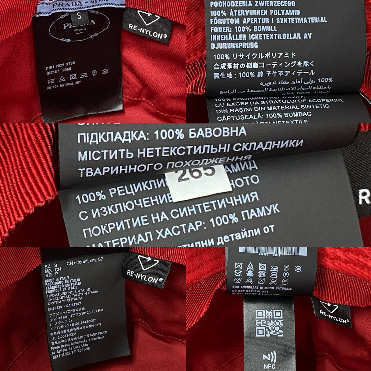 Prada Re-Nylon Bucket Hat