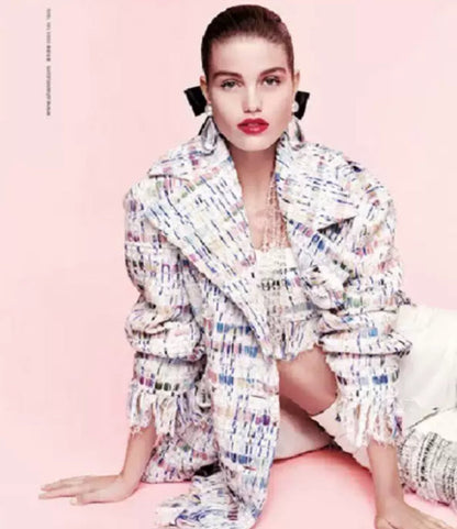 Chanel 18S Fantasy Tweed Caban jacket