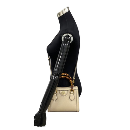 Gucci Diana Leather 2way Tote Bag