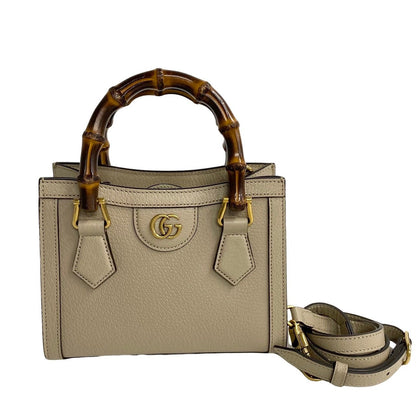 Gucci Diana Leather 2way Tote Bag