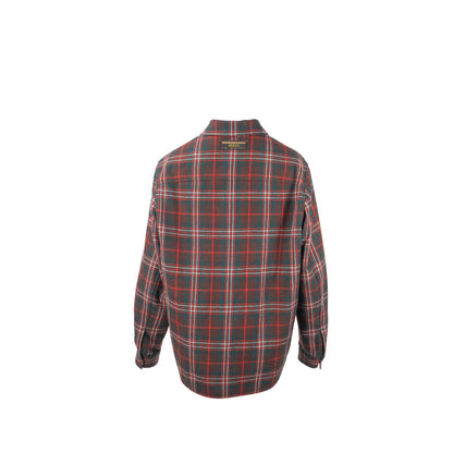 GUCCI Size 46 Men�s Checked Wool Jacket Multicolour