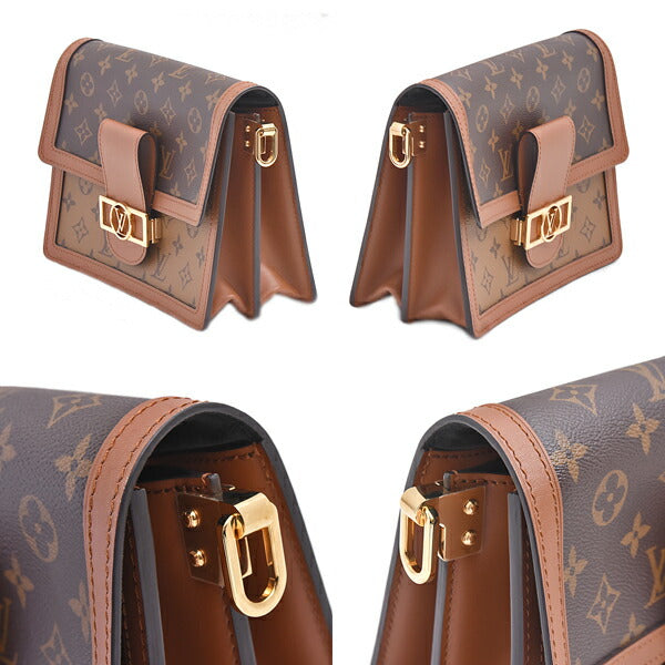 Louis Vuitton Monogram Reverse Dauphine MM Shoulder Bag M45958