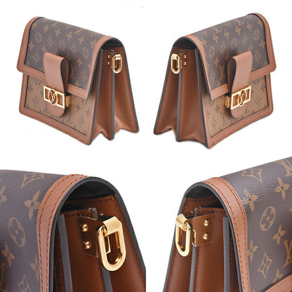Louis Vuitton Monogram Reverse Dauphine MM Shoulder Bag M45958