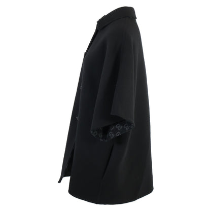 Gucci 789960 Silk Wool Reversible Coat