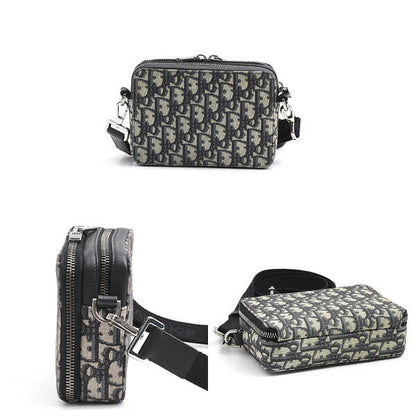Christian Dior Oblique Canvas Pouch