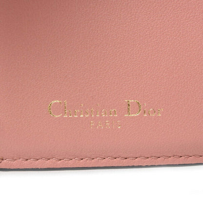 Christian Dior Saddle Lotus Calfskin Wallet