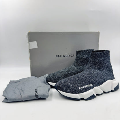 Balenciaga Lurex Fabric Speed Sock Sneakers SIze36.5 TWS