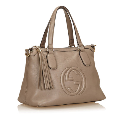 Gucci Soho Convertible Leather Tassel Bag