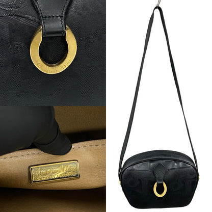 Christian Dior Trotter Leather Shoulder Bag
