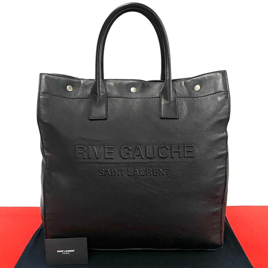 Yves Saint Laurent Leather Rive Gauche Tote